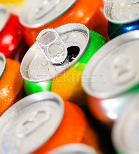 Foto stock: Doce · bebidas · cerveja · resfriamento · congelada · gotas · de · água