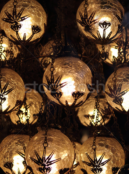 Traditional vintage Turkish lamps  Stock photo © dashapetrenko