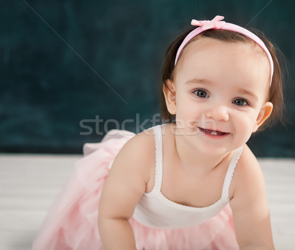 Portret baby ballet pak Stockfoto © dashapetrenko