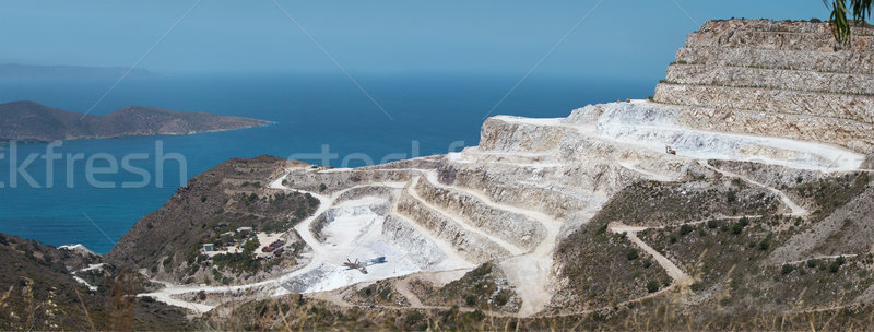 Plaster of Paris Quarry, Crete Stock photo © dashapetrenko