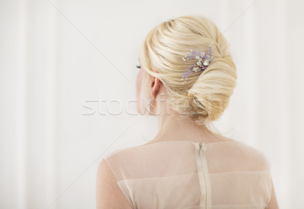 Porträt schönen jungen blond Frau Stock foto © dashapetrenko