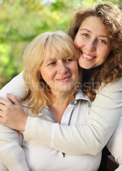 Middle age woman with her daughter  Stock photo © dashapetrenko