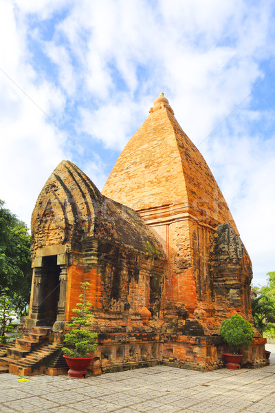 Po Ngar Cham Towers in Nha Trang, Vietnam Stock photo © dashapetrenko