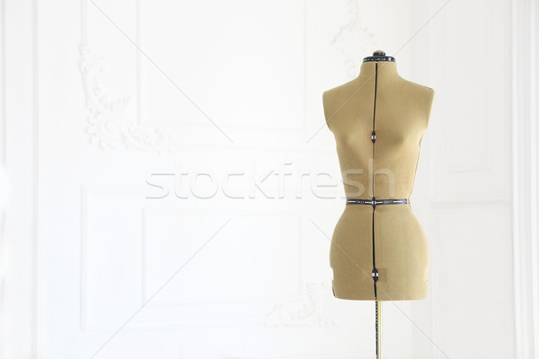 Mannequin drap blanche chambre mode outils [[stock_photo]] © dashapetrenko