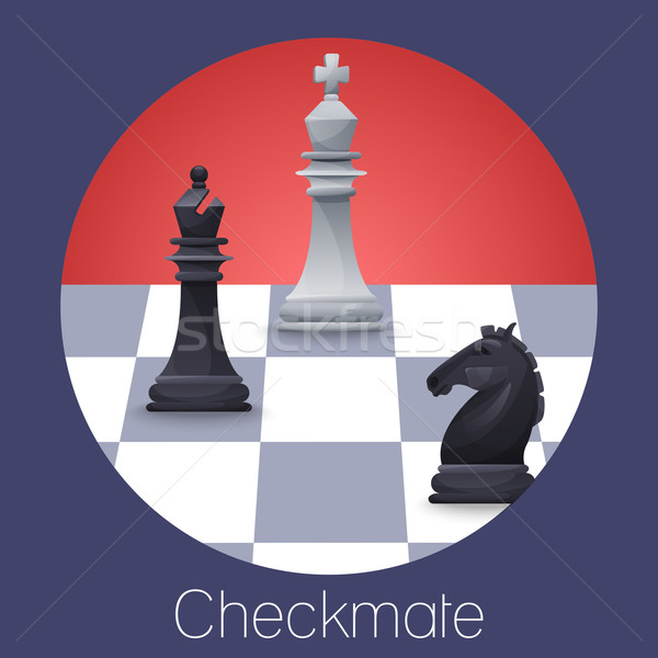 Vector Chess Figures Stock photo © Dashikka