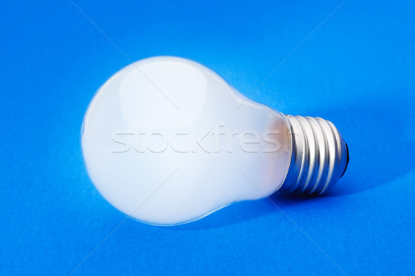 Blu elettrica elettrici lampadina visione Foto d'archivio © david010167