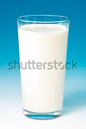 Cool latte fresco alto vetro alimentare bere Foto d'archivio © david010167