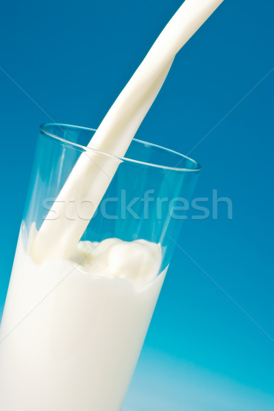 Proaspăt rece lapte alimente bea Imagine de stoc © david010167