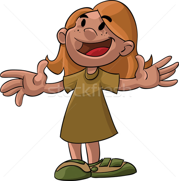 girl with open arms Stock photo © davisales