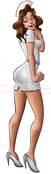 beautiful nurse Stock photo © davisales