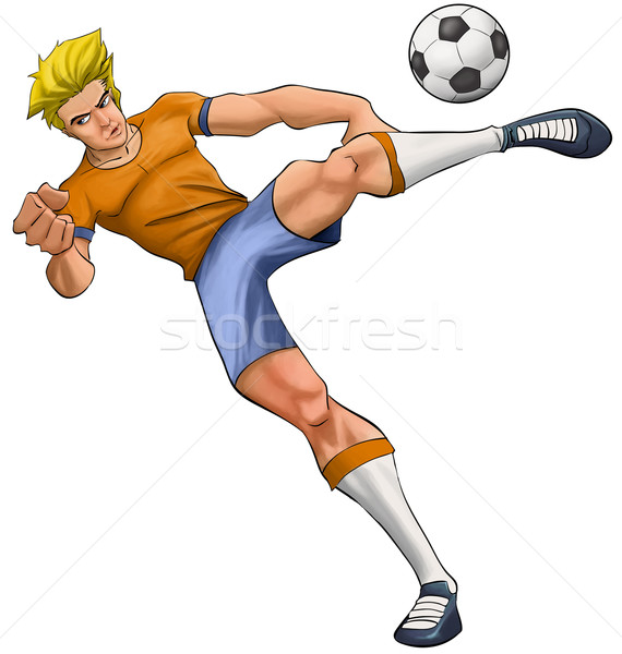 soccer player Stock photo © davisales
