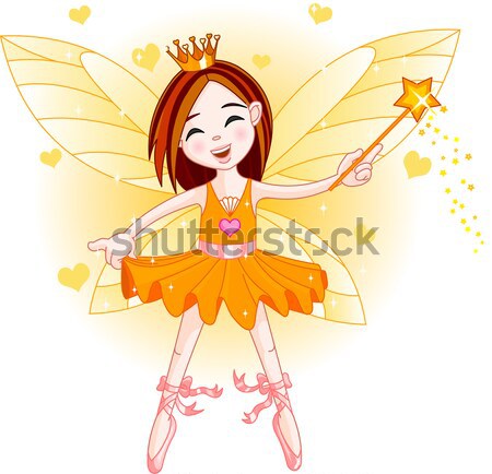 Flying fairy  Stock photo © Dazdraperma