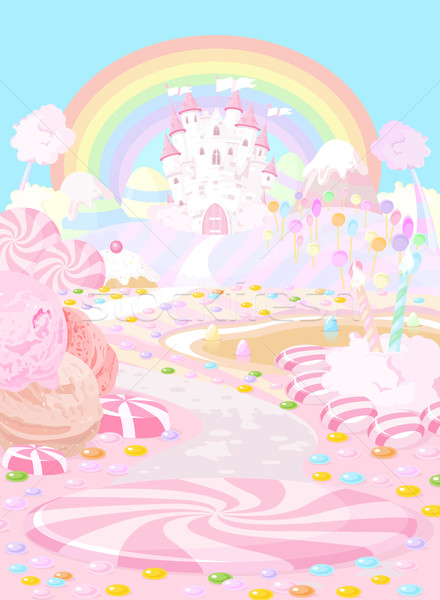 Candy land Stock photo © Dazdraperma