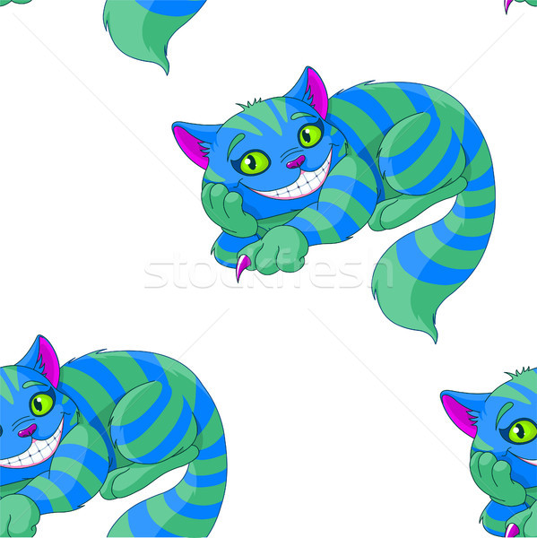 Cheshire Cat Pattern  Stock photo © Dazdraperma