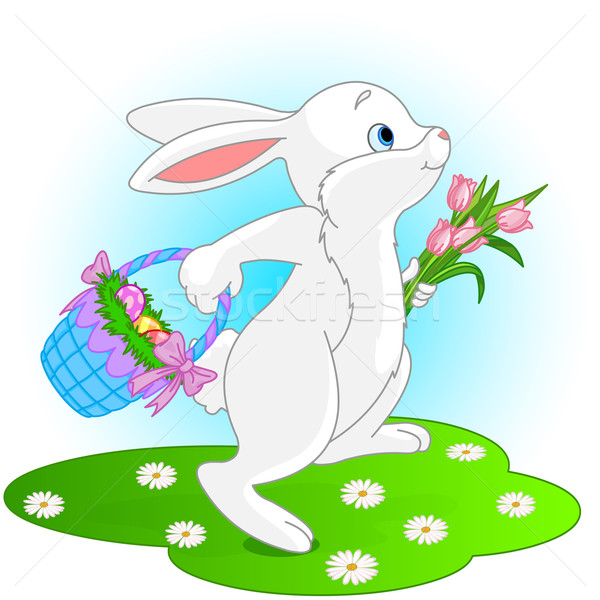 Stock photo: Easter bunny 