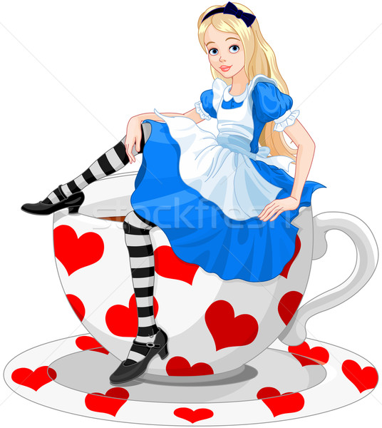 Cute Alice  Stock photo © Dazdraperma
