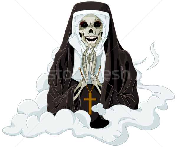 Stock photo: Horror nun