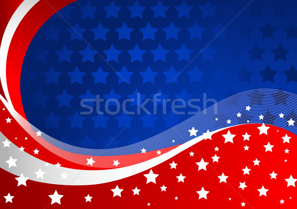 Amerikai negyedik internet zászló szabadság tapéta Stock fotó © Dazdraperma