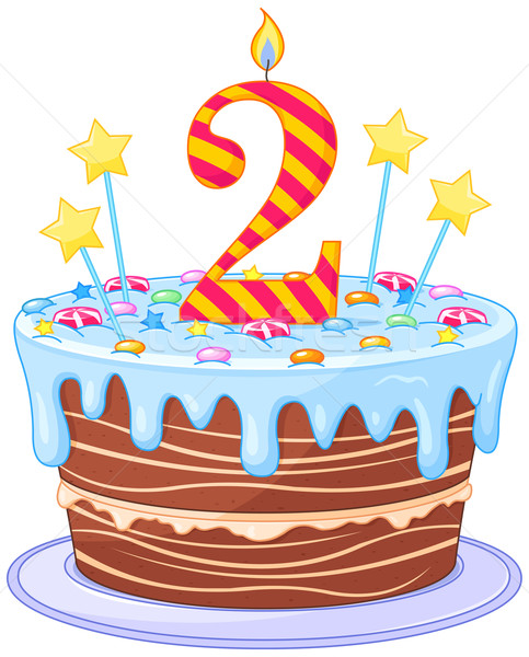 Como desenhar um bolo de aniversário #2 🎂 