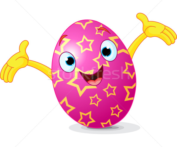 Easter Egg Presenting  Stock photo © Dazdraperma