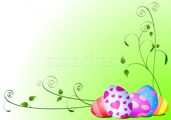 Easter background Stock photo © Dazdraperma