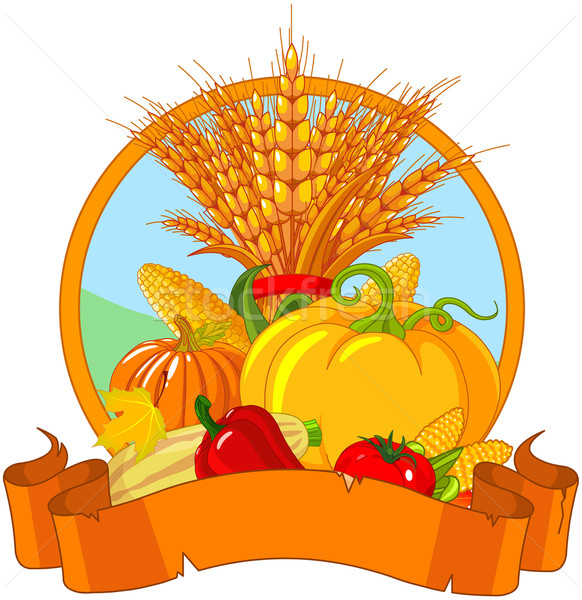 Thanksgiving Harvest Design Stock photo © Dazdraperma