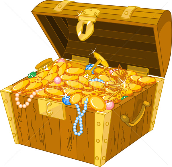 Treasure chest Stock photo © Dazdraperma