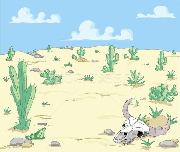 Desert Landscape Stock photo © Dazdraperma