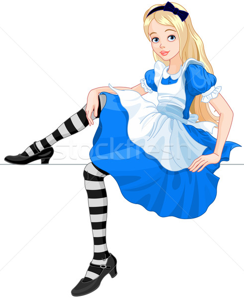 Cute Alice  Stock photo © Dazdraperma