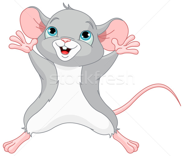 Cute Mouse Stock photo © Dazdraperma