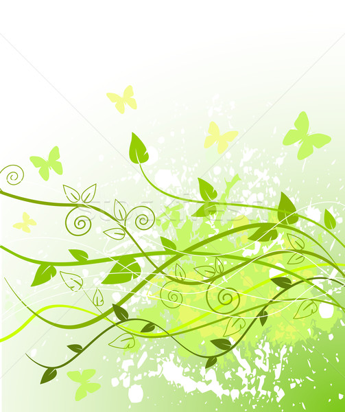 Primăvară verde spatiu copie Imagine de stoc © Dazdraperma