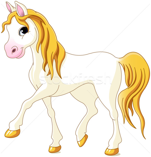 desenho de cavalo bonito isolado no fundo branco. conceito de ícone de  cavalo. estilo cartoon plana. adequado para página de destino da web,  banner, panfleto, adesivo, cartão 11533780 Vetor no Vecteezy