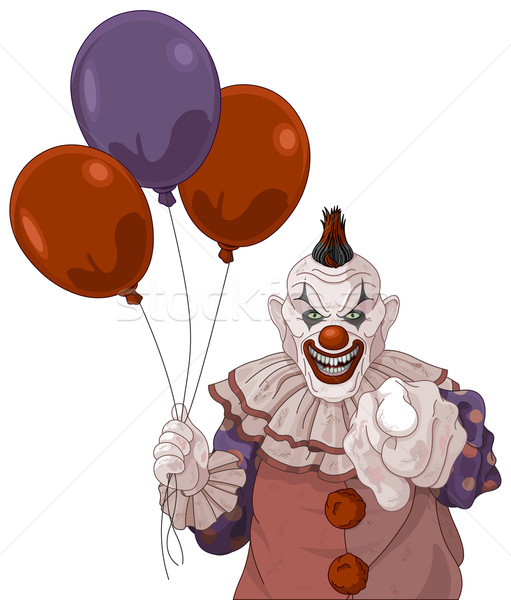 Scary Clown Stock photo © Dazdraperma