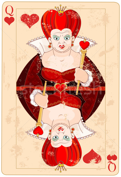 Queen of Hearts Card Stock photo © Dazdraperma