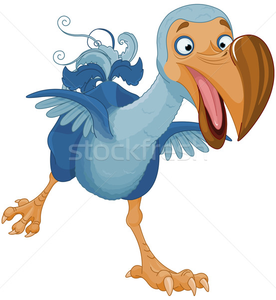 Stock photo: Running Dodo 