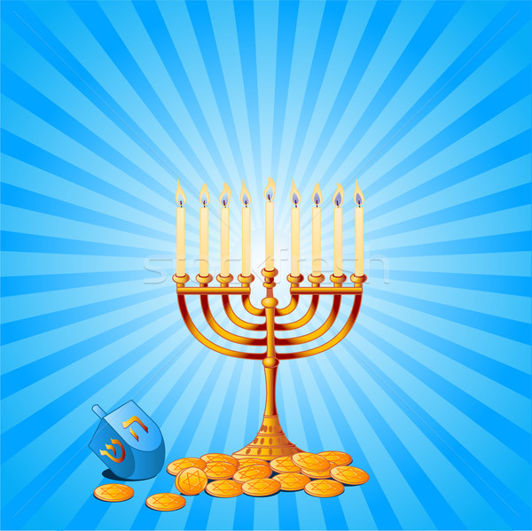 Hanukkah Background Stock photo © Dazdraperma