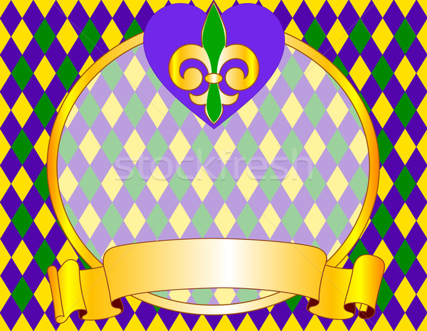 Mardi Gras background design Stock photo © Dazdraperma