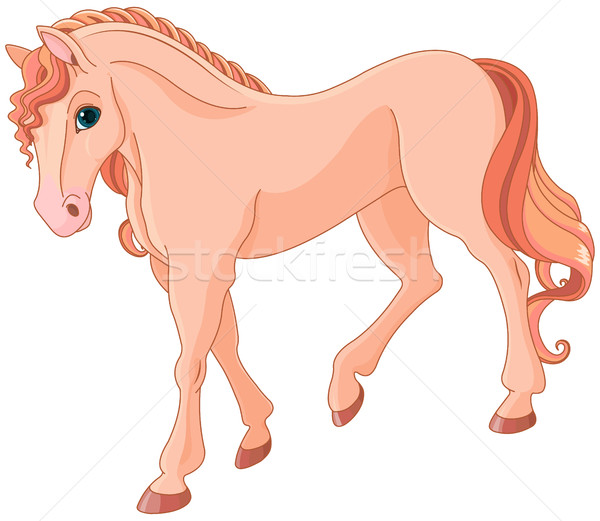 Pink Horse Stock photo © Dazdraperma