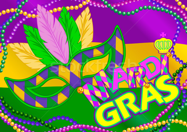 Mardi Gras Background  Stock photo © Dazdraperma