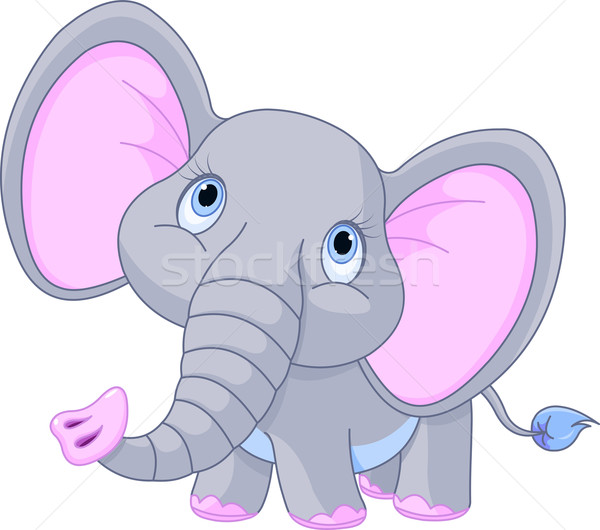 Baby Elephant Stock photo © Dazdraperma