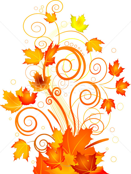 Autumn swirl Stock photo © Dazdraperma