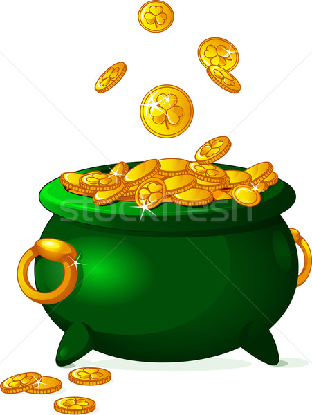 Pot of gold  Stock photo © Dazdraperma