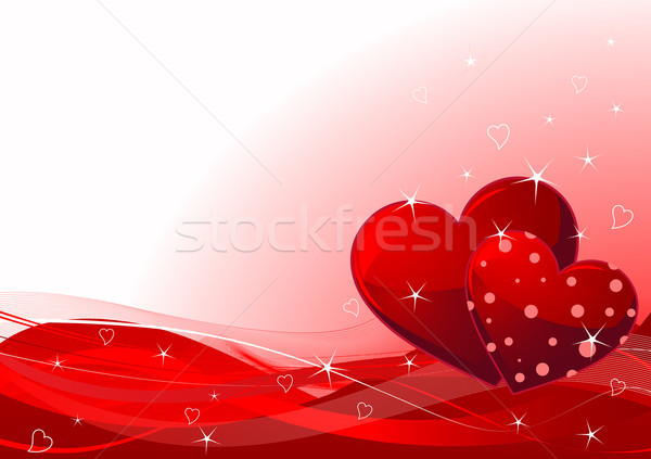 Valentijnsdag vector Valentijn Stockfoto © Dazdraperma
