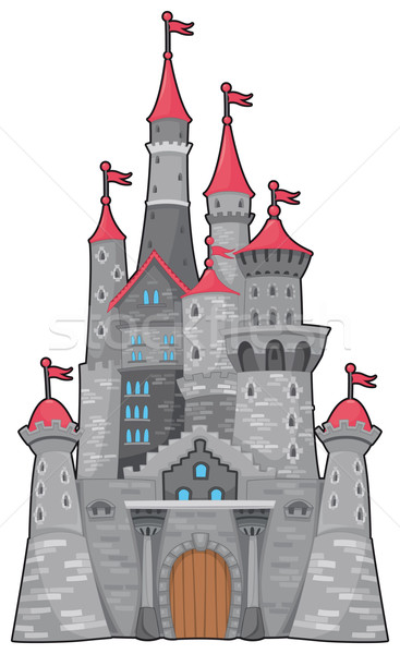 Medieval and fantasy castle. Stock photo © ddraw