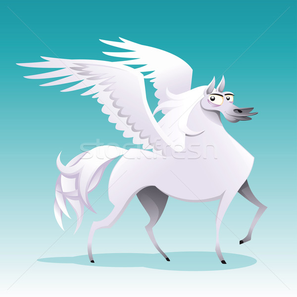 Pegasus. Stock photo © ddraw
