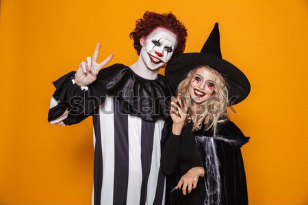 ストックフォト: 若い女性 · ハロウィン · 画像 · 2