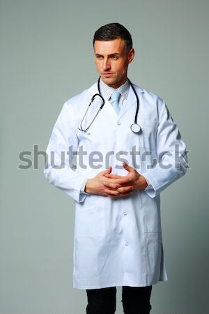 Stockfoto: Glimlachend · jonge · medische · verpleegkundige · uniform