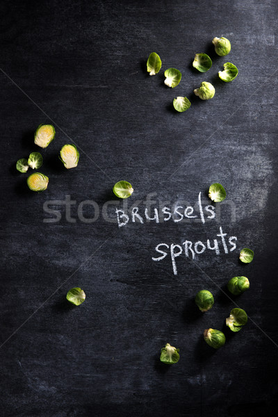 Photo of brussels over dark background. Stock photo © deandrobot
