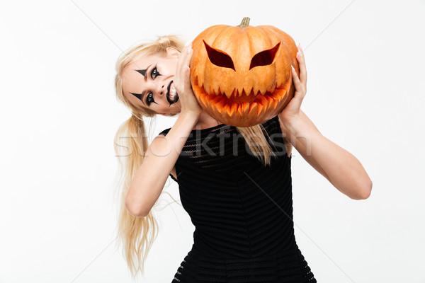 Portret wesoły halloween uzupełnić dość Zdjęcia stock © deandrobot