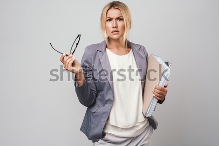 Handsome man drinking milk Stock photo © deandrobot